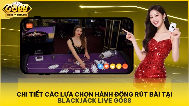 Hệ thống lệnh thao tác trực quan: Rút bài, Dừng bài, Gấp đôi và Tách bài hằng phiên
