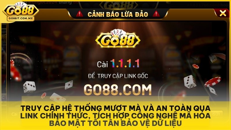 Truy cập hệ thống mượt mà và an toàn qua link chính thức, tích hợp công nghệ mã hóa bảo mật tối tân bảo vệ dữ liệu.