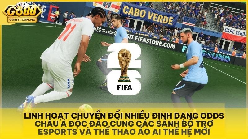 O Thể Thao Go88 - Sảnh Cá Cược Bóng Đá Châu Á Uy Tín Hàng Đầu 2 Linh hoạt chuyển đổi nhiều định dạng Odds châu Á độc đáo cùng các sảnh bổ trợ Esports và thể thao ảo AI thế hệ mới.