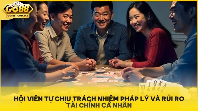 Miễn Trừ Trách Nhiệm Go88 - Quy Định Pháp Lý Cho Hội Viên 1 Hội viên tự chịu trách nhiệm pháp lý và rủi ro tài chính cá nhân.