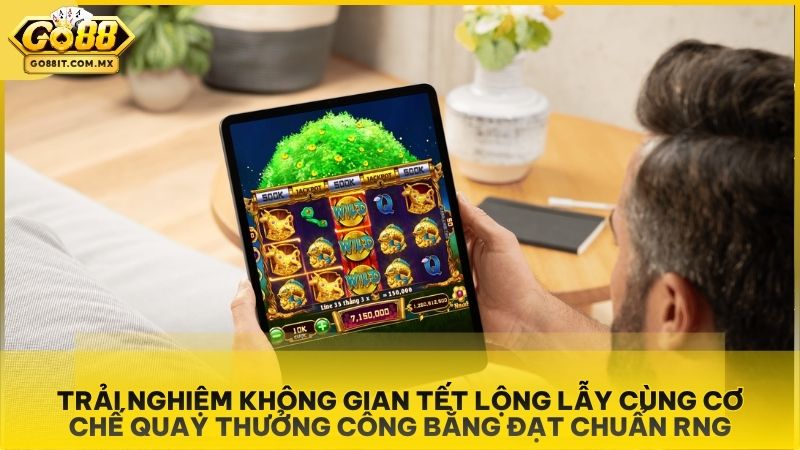 Giao diện game nổ hũ Cung Hỷ Phát Tài vô cùng lộng lẫy và minh bạch